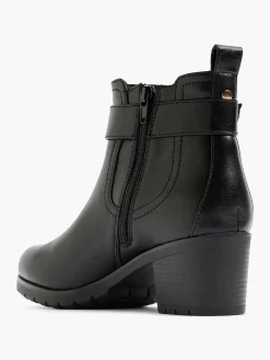 Graceland Enkellaarzen & Boots-Zwarte Enkellaars Siergesp