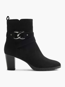 Graceland Enkellaarzen & Boots-Zwarte Enkellaars Sierketting