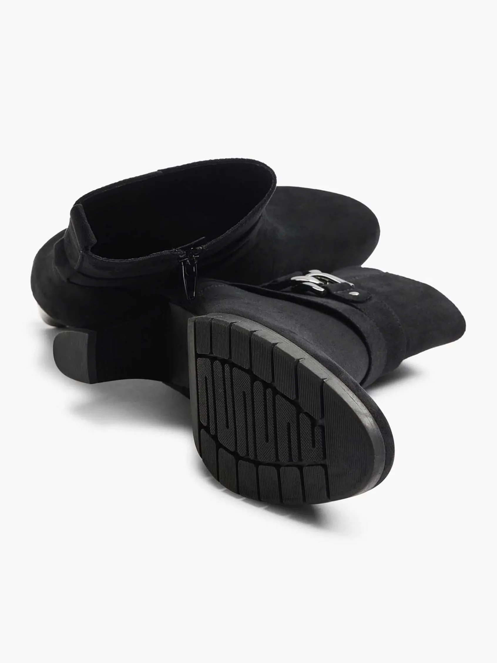 Graceland Enkellaarzen & Boots-Zwarte Enkellaars Sierketting