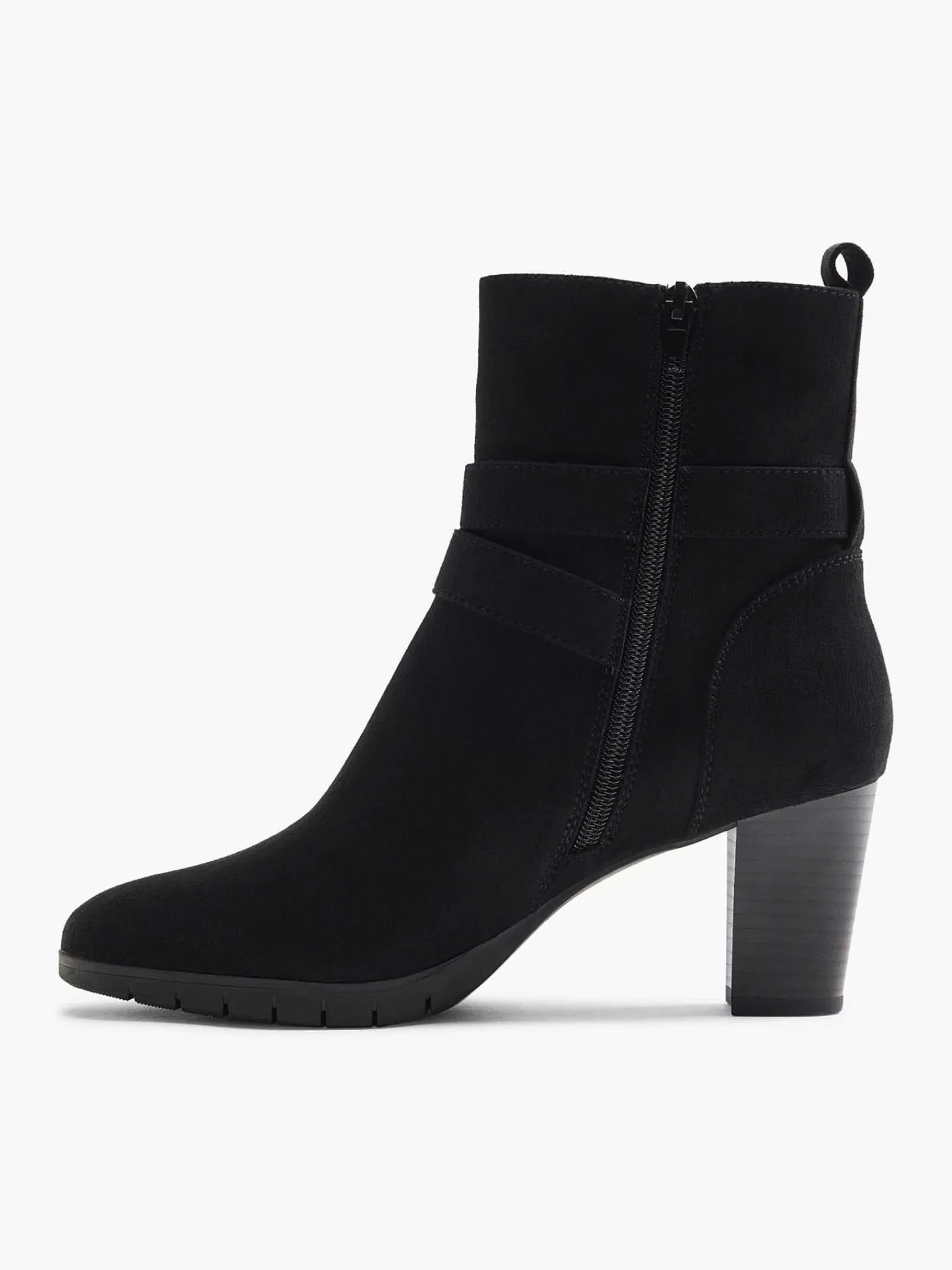 Graceland Enkellaarzen & Boots-Zwarte Enkellaars Sierketting