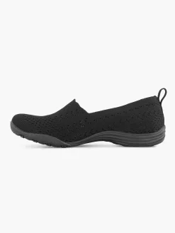 Skechers Instappers-Zwarte Fiftster - Love Starz