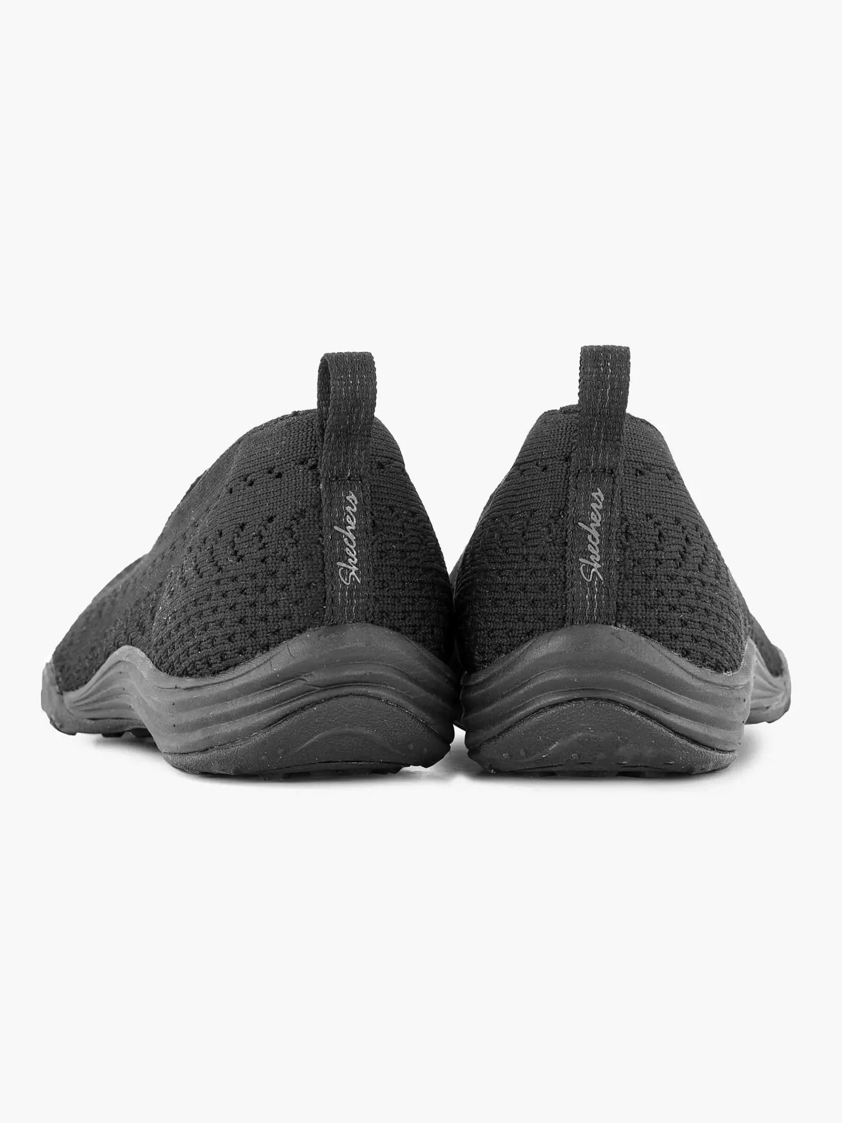 Skechers Instappers-Zwarte Fiftster - Love Starz