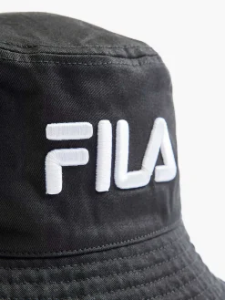 FILA Online Exclusive Accessoires-Zwarte Bucket Hat Mit
