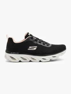 Skechers Sneakers-Zwarte Glide - Lite - Back Slide