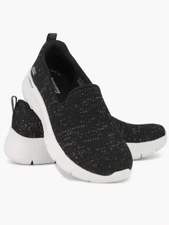 Skechers Sneakers-Zwarte Go Walk Flex - Flashing Stars