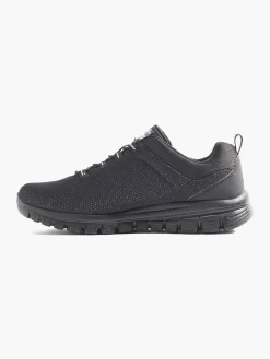 Skechers Instappers-Zwarte Graceful 2.0 Lavishly