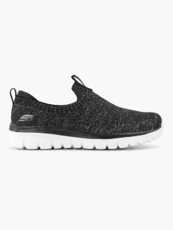 Skechers Instappers-Zwarte Graceful 2.0 - Style Vip