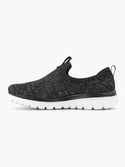 Skechers Instappers-Zwarte Graceful 2.0 - Style Vip