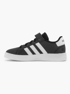 adidas Jongensschoenen-Zwarte Grand Court El C