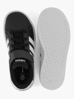 adidas Jongensschoenen-Zwarte Grand Court El C