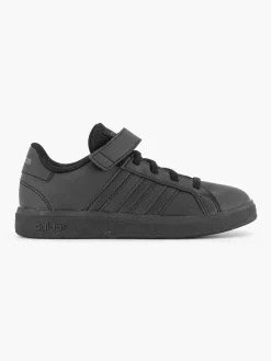 adidas Jongensschoenen-Zwarte Grand Court 2.0 El K