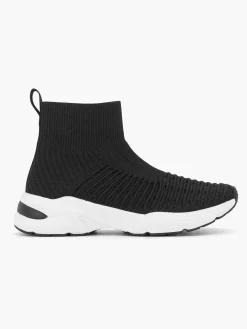Oxmox Sneakers-Zwarte Hoge Sneaker