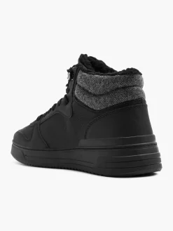 Memphis One Sneakers-Zwarte Hoge Sneaker