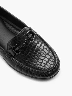 Easy Street Comfort Schoenen-Zwarte Instapper