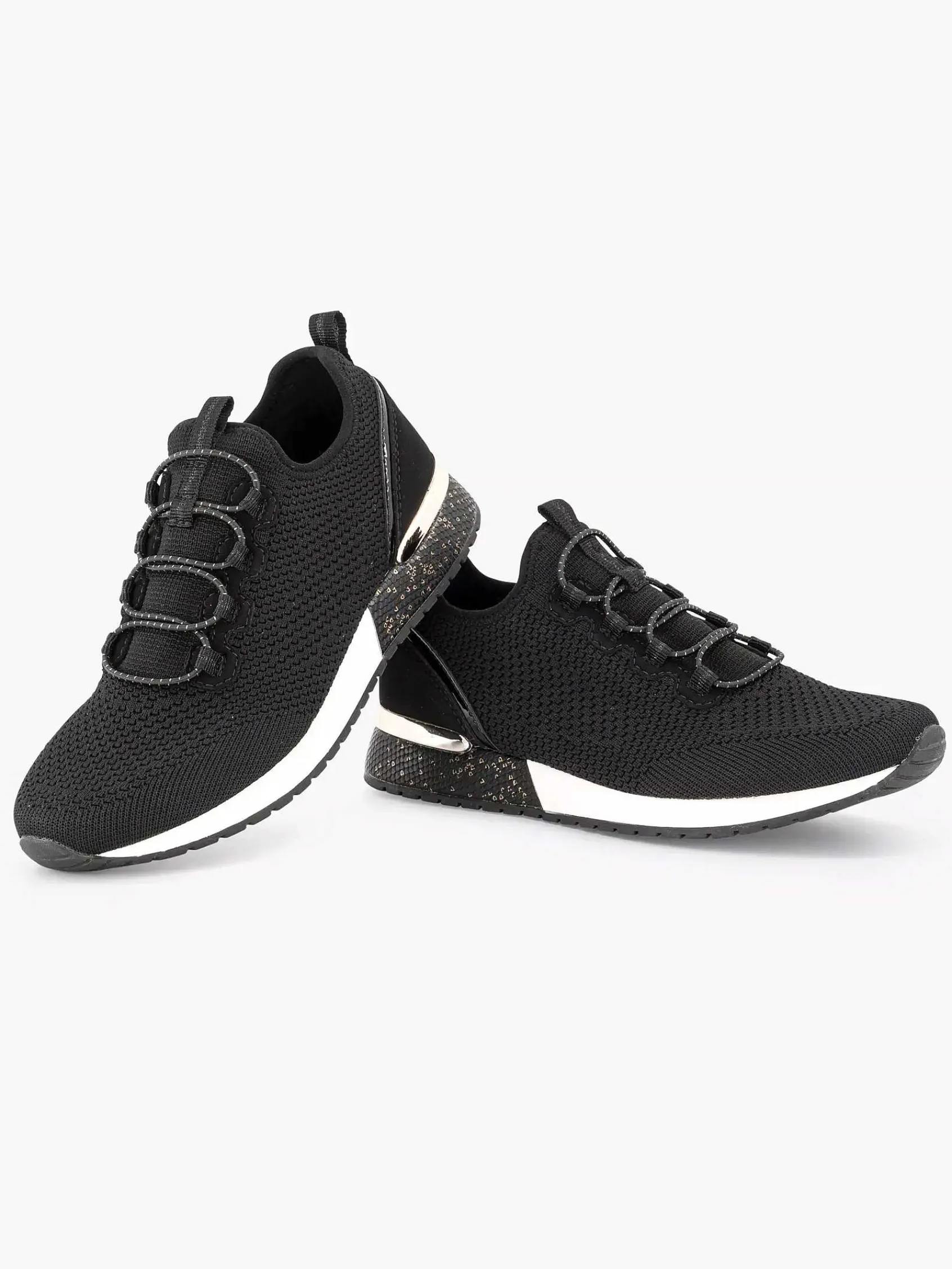 Graceland Sneakers-Zwarte Instapper