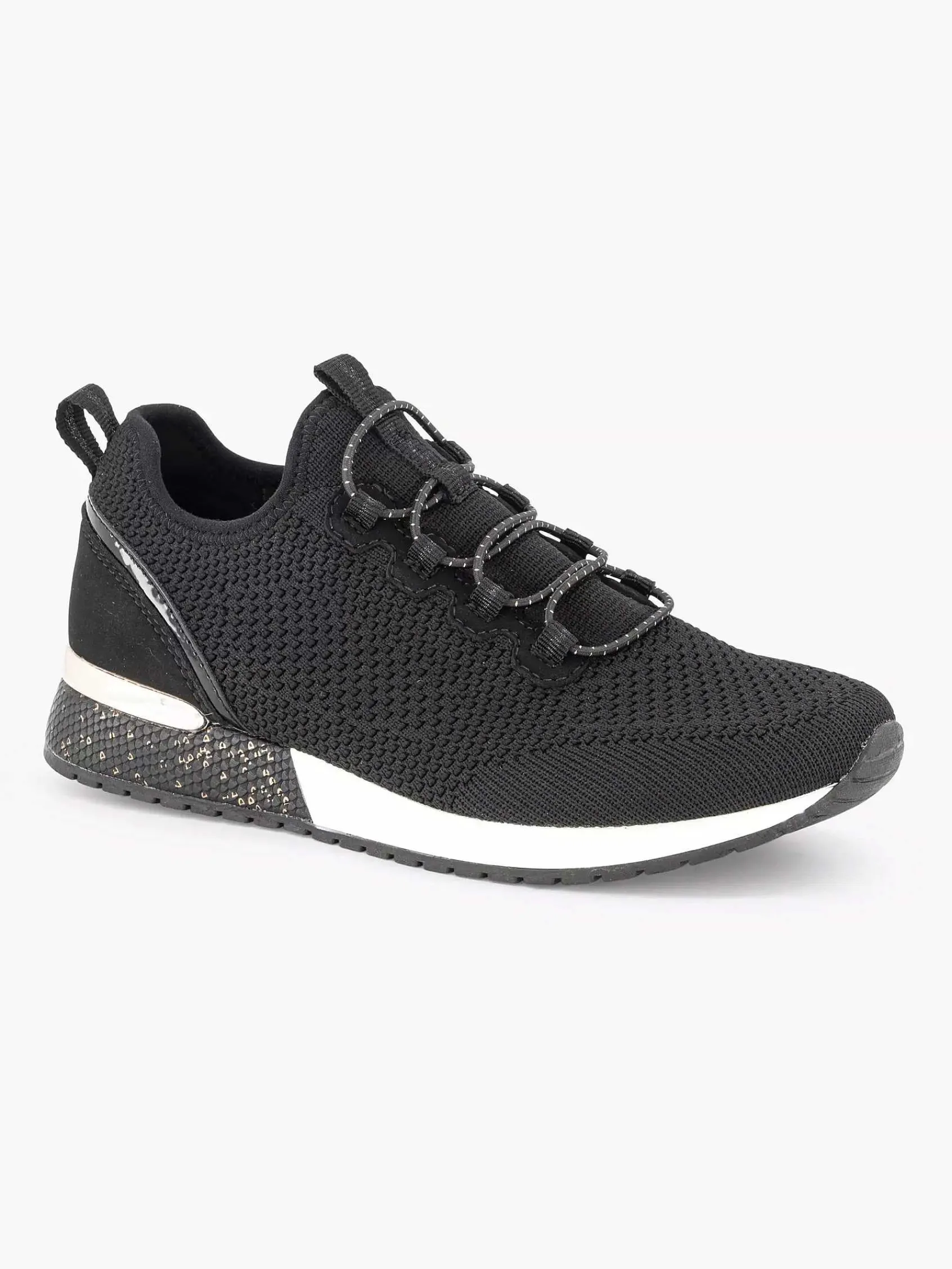 Graceland Sneakers-Zwarte Instapper