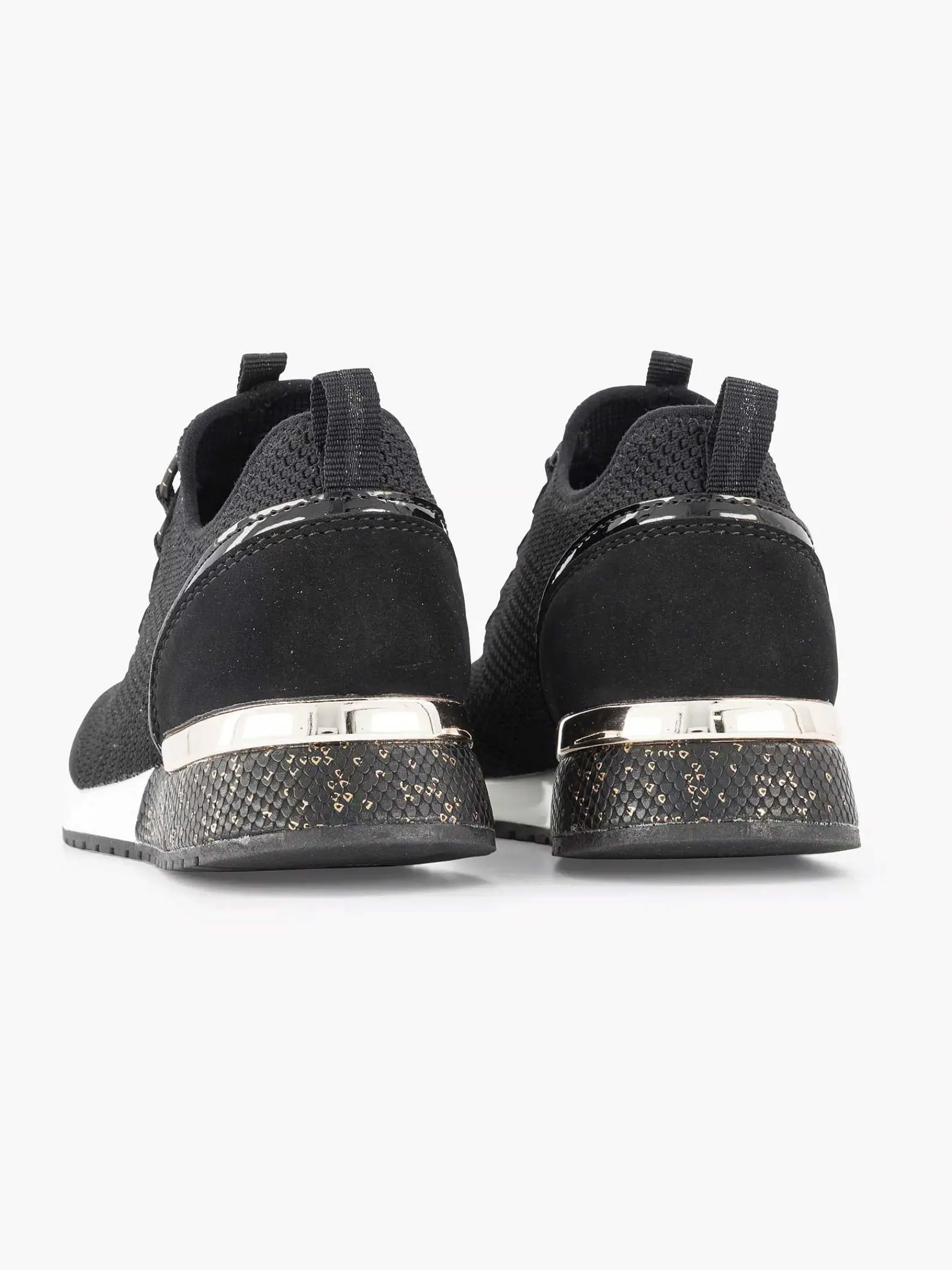 Graceland Sneakers-Zwarte Instapper