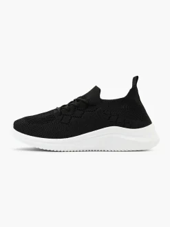Graceland Sneakers-Zwarte Instapper