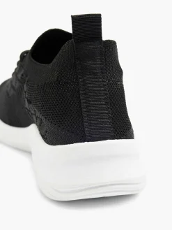 Graceland Sneakers-Zwarte Instapper