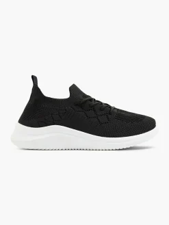 Graceland Sneakers-Zwarte Instapper