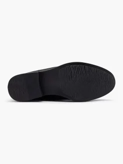 5th Avenue Enkellaarzen & Boots-Zwarte Leren Chelsea Boot