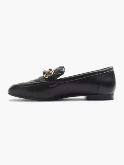 Graceland Instappers-Zwarte Loafer Ketting