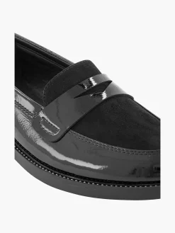 Graceland Instappers-Zwarte Loafer Lak