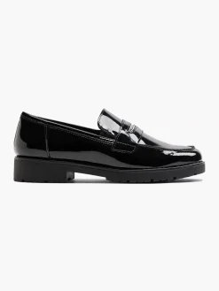 Graceland Instappers-Zwarte Loafer Lak