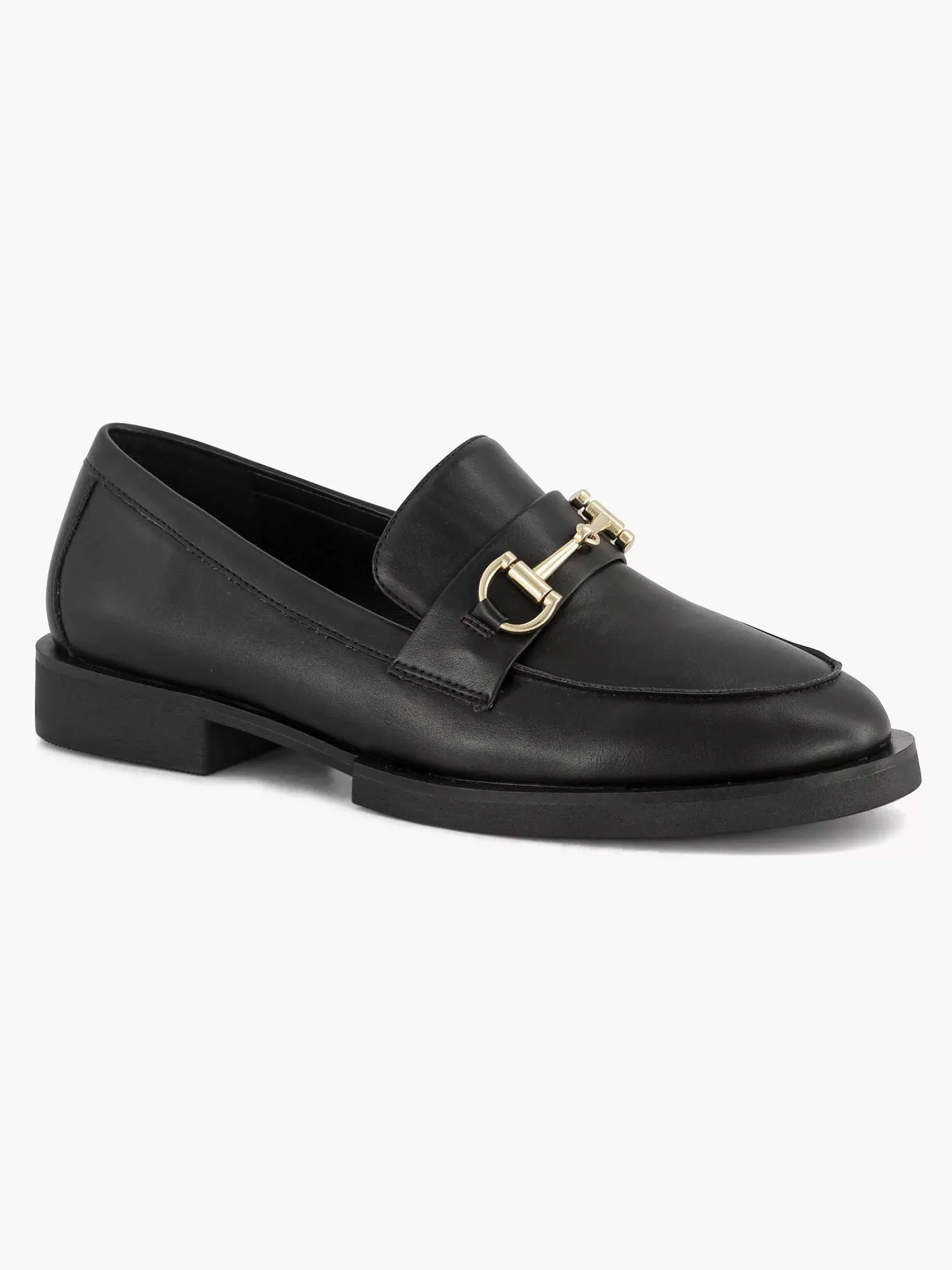 Graceland Instappers-Zwarte Loafer Sierketting