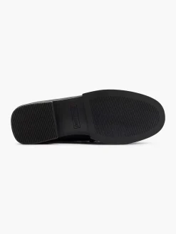 Graceland Instappers-Zwarte Loafer Sierketting