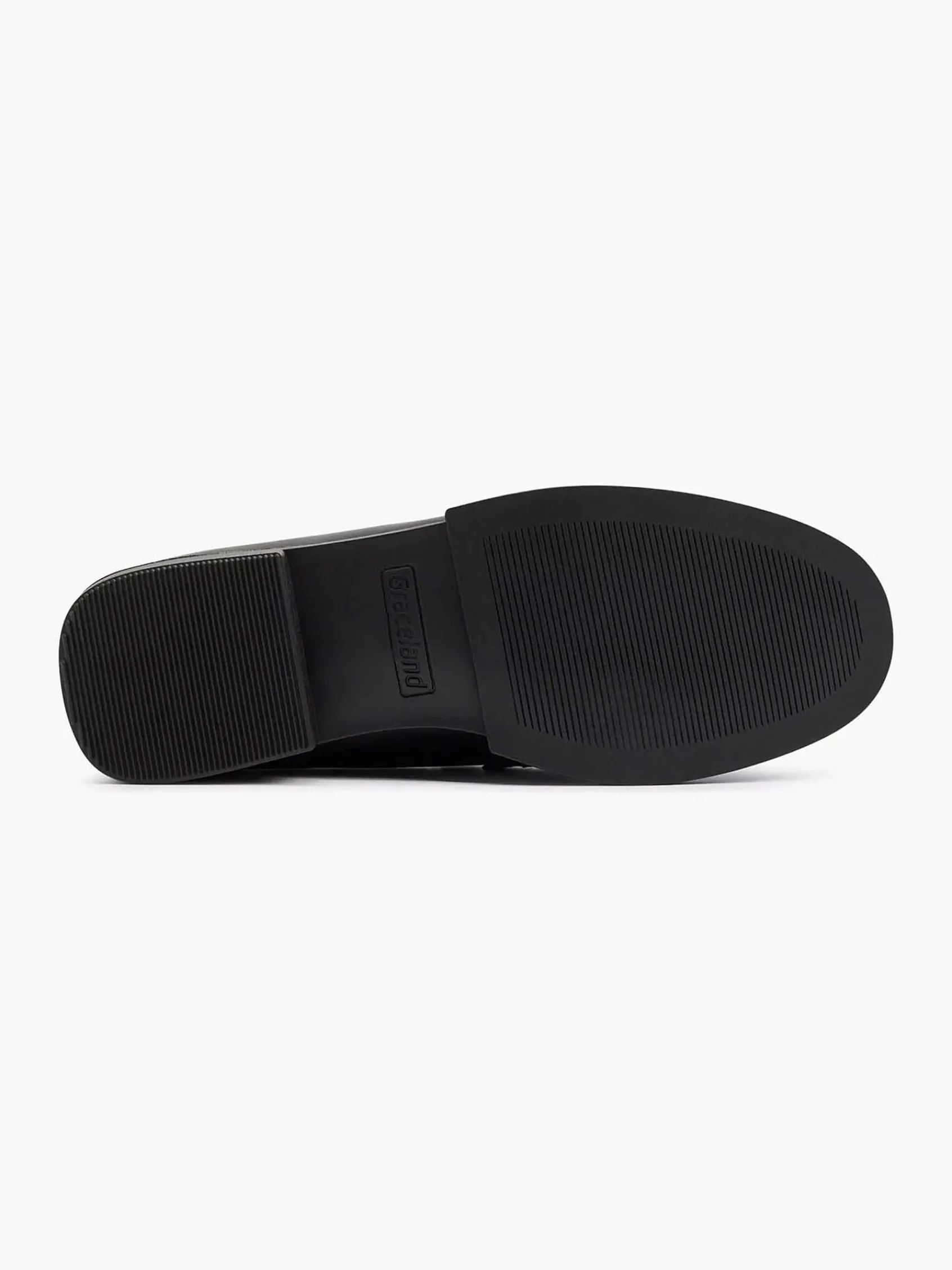Graceland Instappers-Zwarte Loafer Sierketting