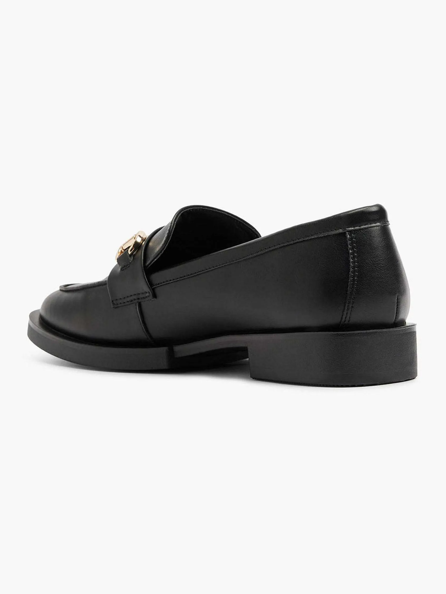 Graceland Instappers-Zwarte Loafer Sierketting