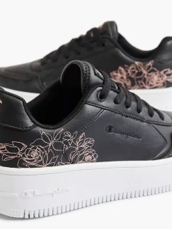 Champion Sneakers-Zwarte Low Cut Shoe Rebound