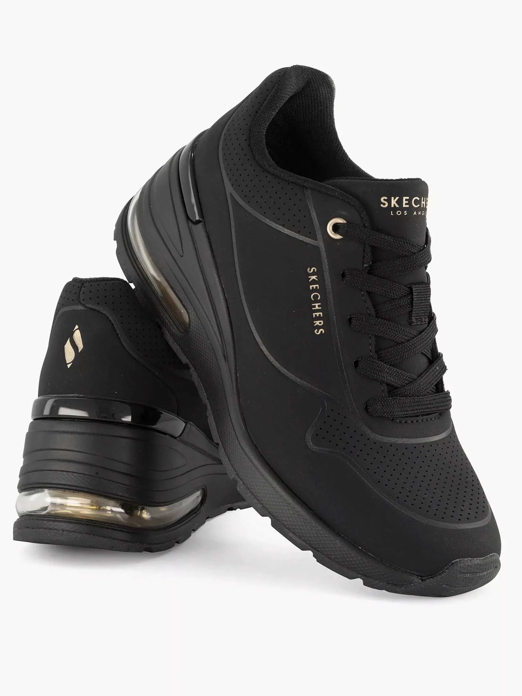 Skechers Sneakers-Zwarte Million Air - Elevated Air