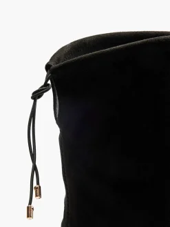 Graceland Hoge Hakken-Zwarte Overknee Laars Hak