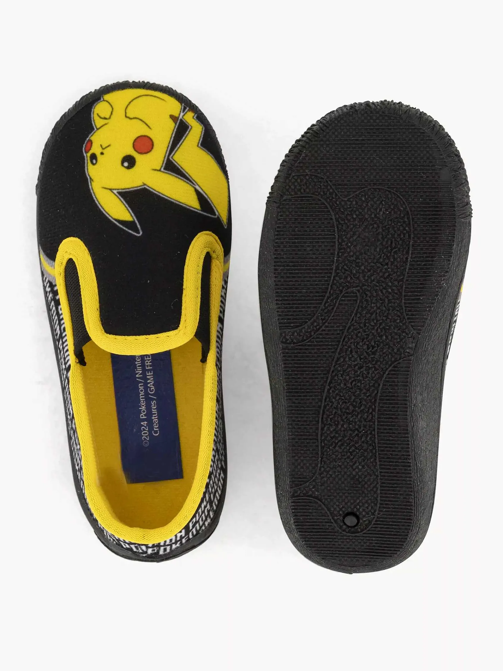 Pokémon Babyschoenen-Zwarte Pantoffel Pokemon