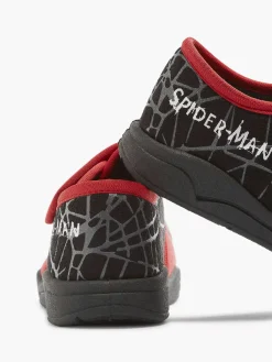 Spiderman Jongensschoenen-Zwarte Pantoffel