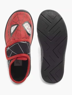 Spiderman Jongensschoenen-Zwarte Pantoffel