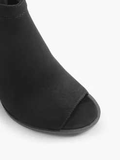 Graceland Sandalen-Zwarte Peep Toe Sandalette