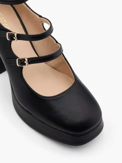 Graceland Pumps-Zwarte Platform Pump