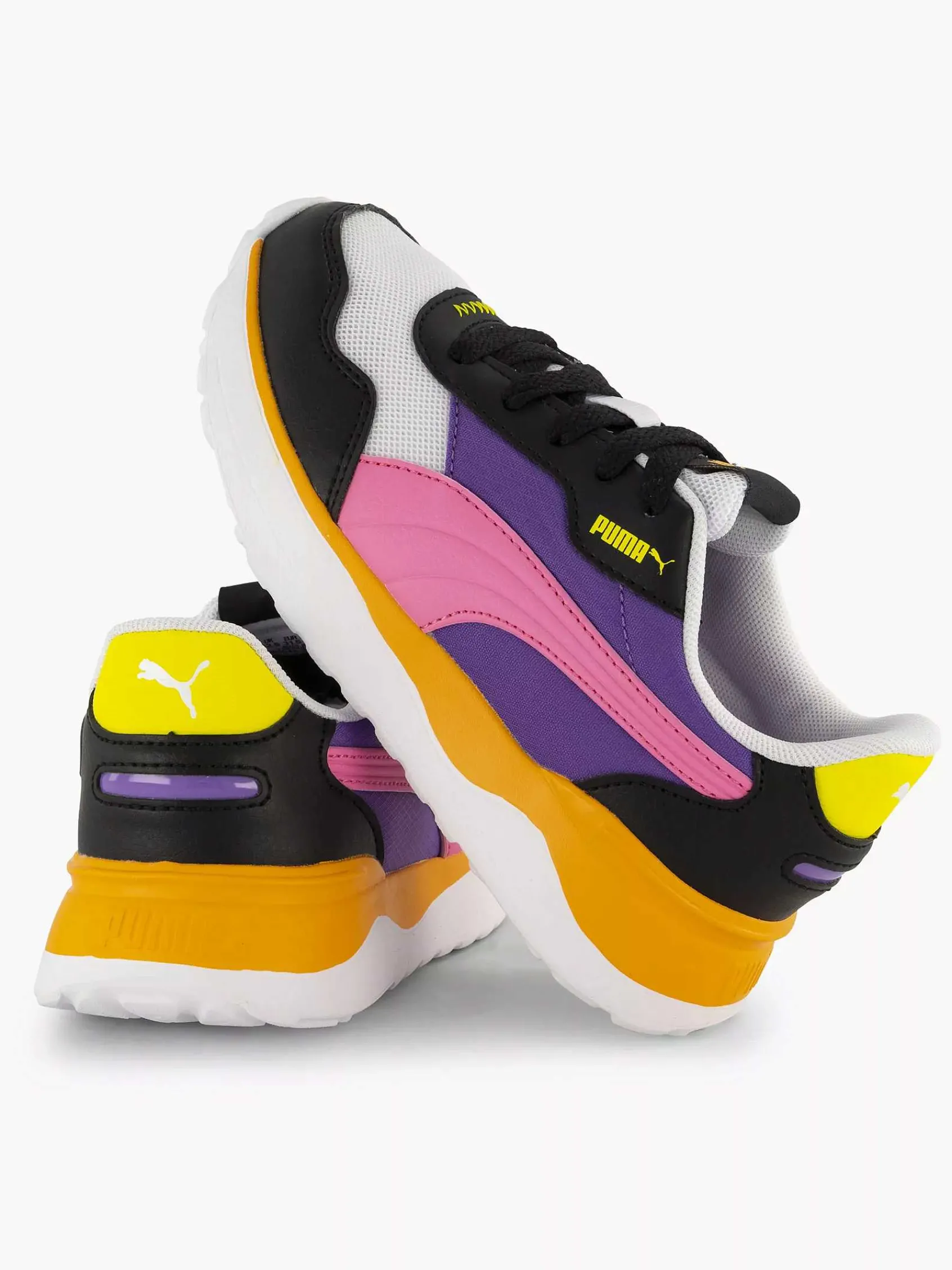 Puma Babyschoenen-Zwarte R78 Voyage Jr Sneaker