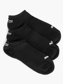Puma Sokken-Zwarte Sneaker Plain 3 Pak 35-38