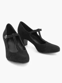 Graceland Hoge Hakken-Zwarte Pump Gesp