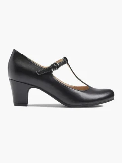 Graceland Hoge Hakken-Zwarte Pump Gesp