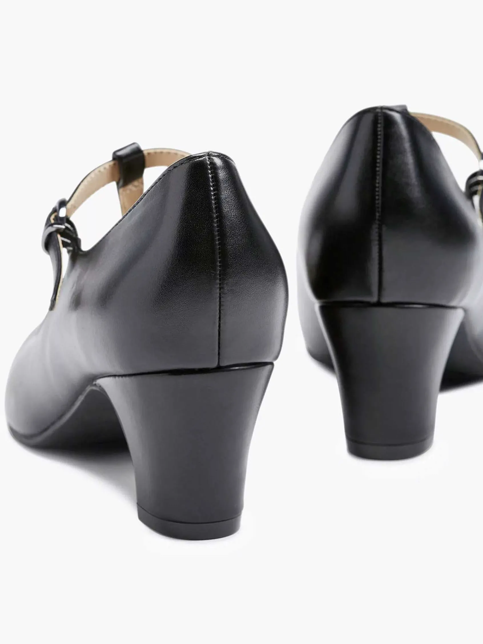 Graceland Hoge Hakken-Zwarte Pump Gesp