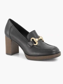 Oxmox Pumps-Zwarte Pump Sierketting