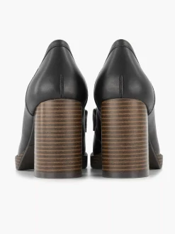 Oxmox Pumps-Zwarte Pump Sierketting