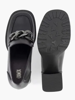 Oxmox Pumps-Zwarte Pump Sierketting