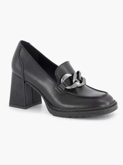 Oxmox Pumps-Zwarte Pump Sierketting