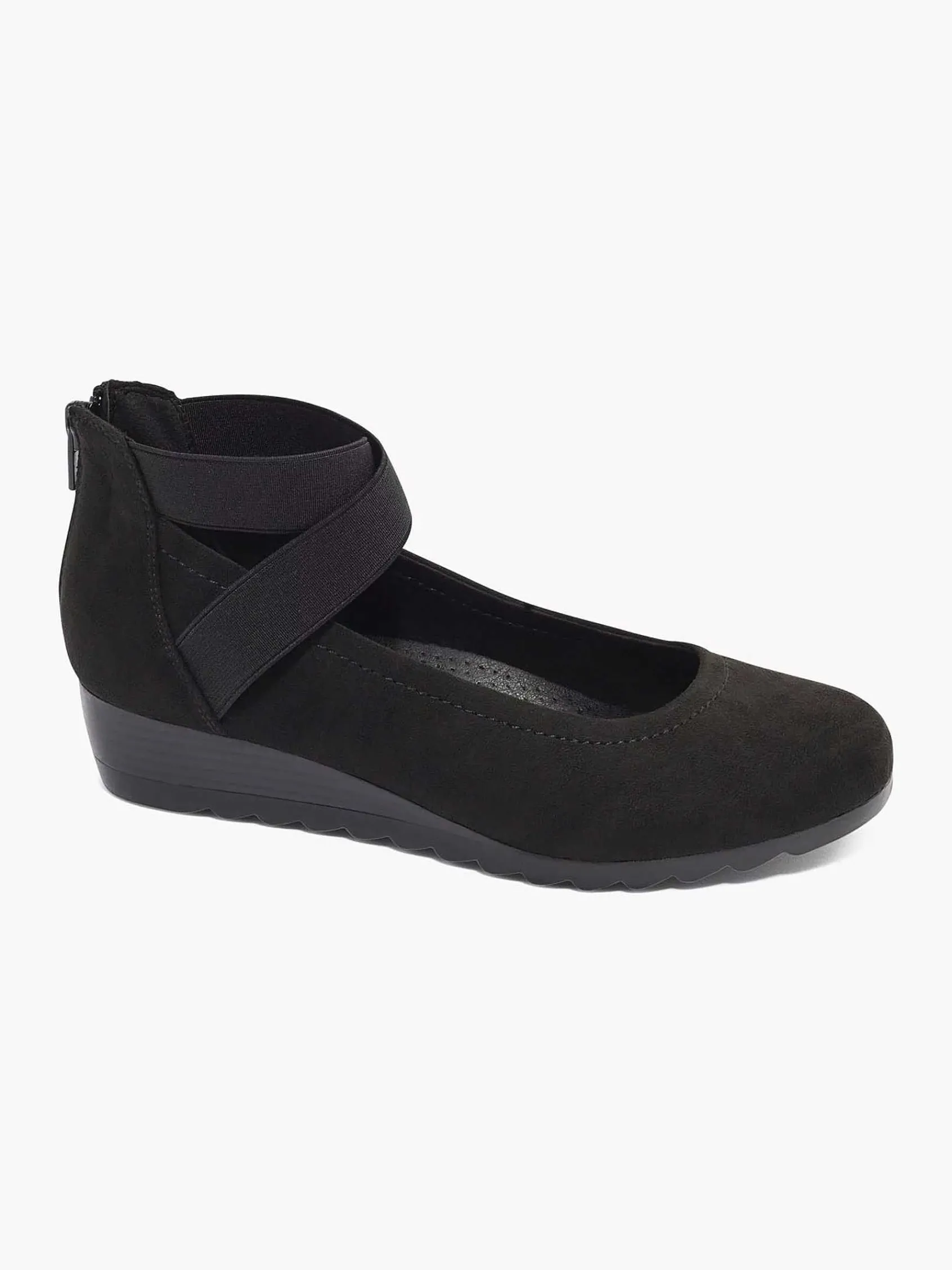 Graceland Pumps-Zwarte Pump Sleehak